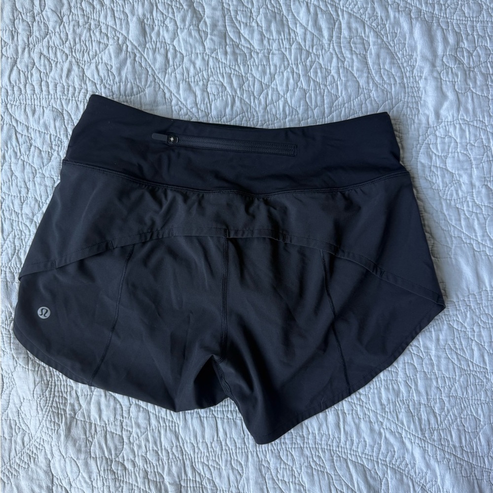 lululemon athletica Women's Jet Black Athletic Shorts